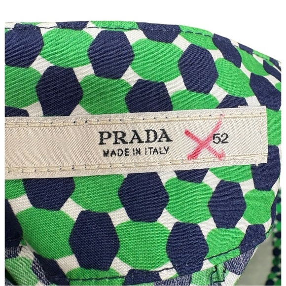 Prada High Waist Straight Leg Pants Size 42 US 6 - Picture 7 of 9